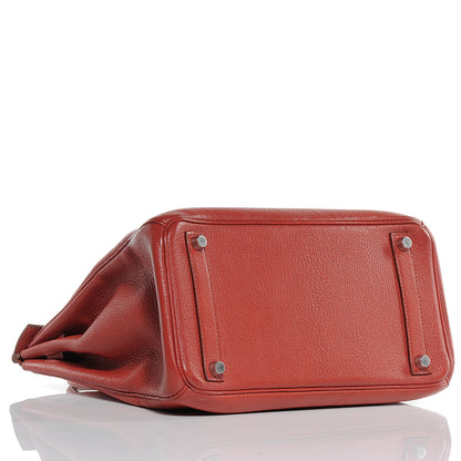 Hermes Chevre Mangalore HAC Birkin 28 Coq de Roche 4 of 10