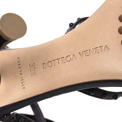Bottega Veneta Nappa Lagoon Bubble 100mm Sandals 38.5 Fondant 7 of 12