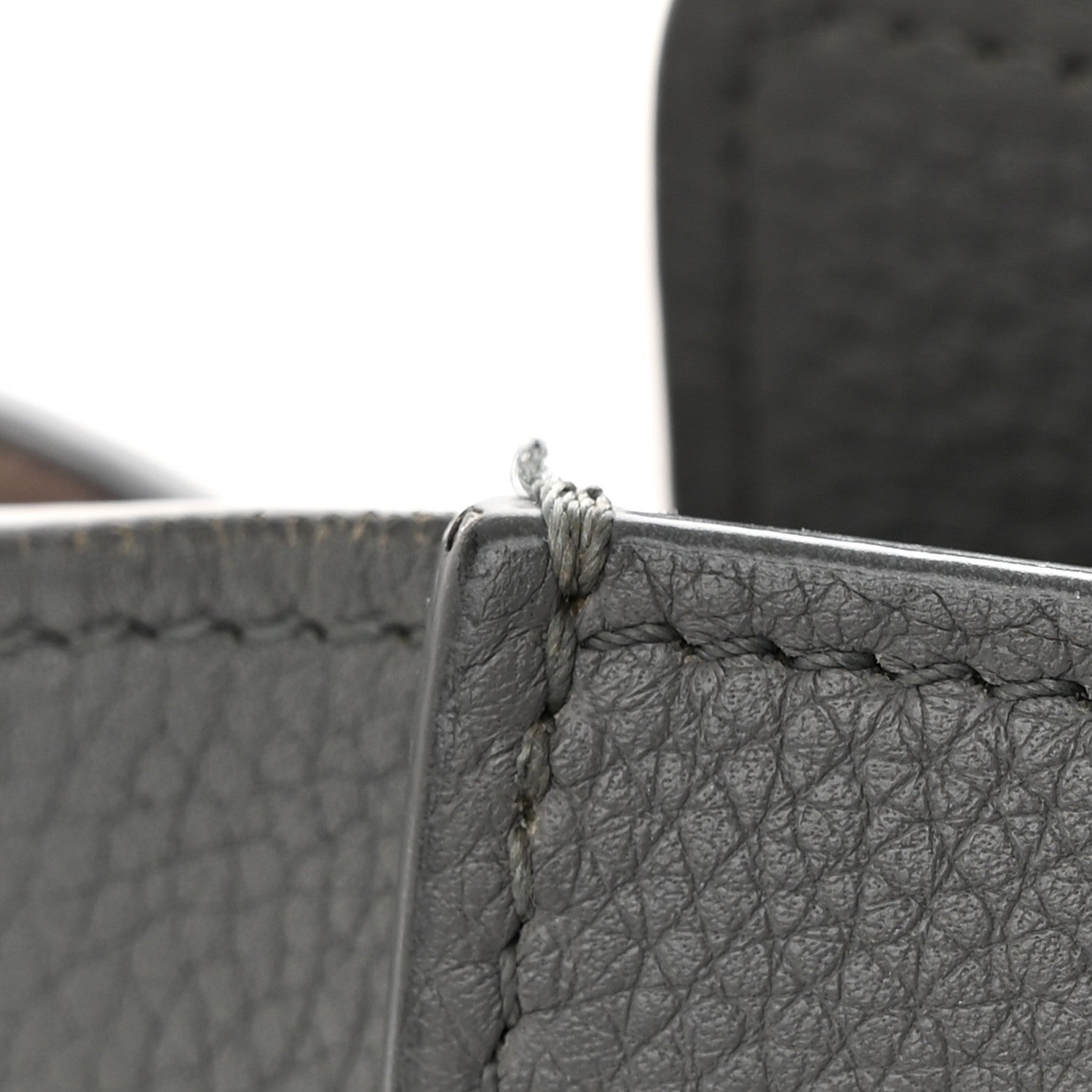 Celine Baby Drummed Calfskin Micro Luggage Kohl 14 of 18