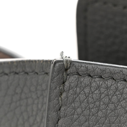 Celine Baby Drummed Calfskin Micro Luggage Kohl 14 of 18