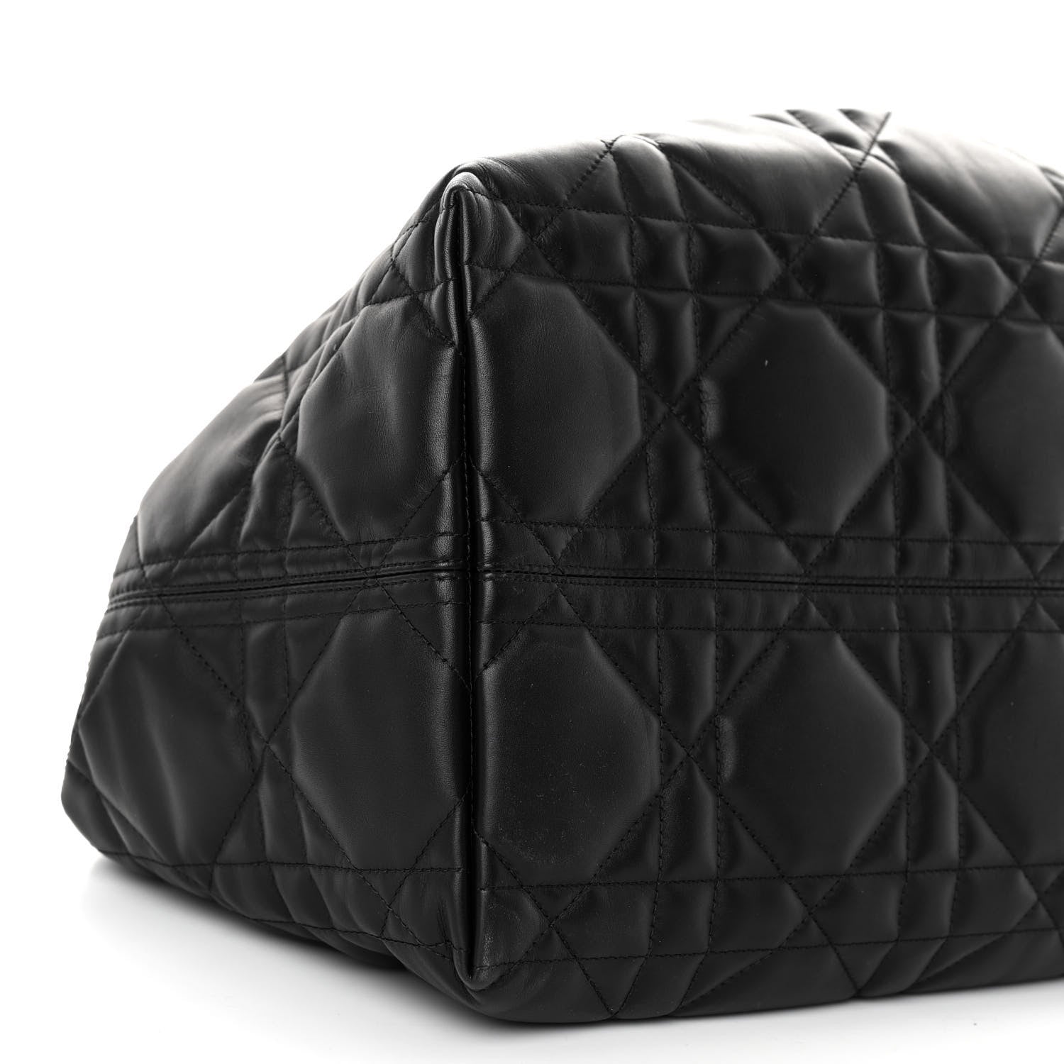 Christian Dior Calfskin Macrocannage Large Toujours Black 8 of 9