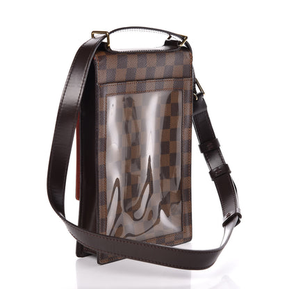 Louis Vuitton Damier Ebene Portobello Travel Shoulder Bag 3 of 8