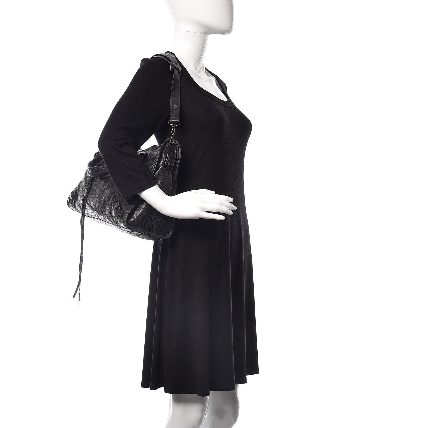 Balenciaga Agneau Classic Hardware City Black 2 of 9