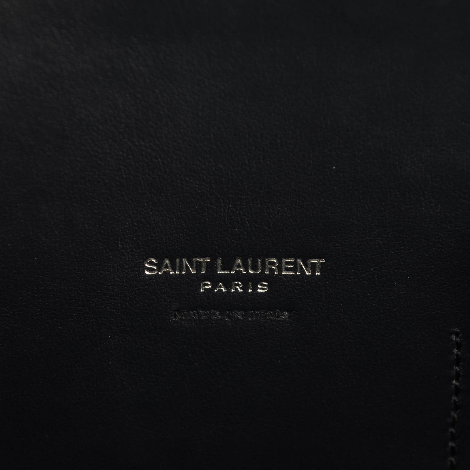 Saint Laurent Calfskin Crocodile Embossed Small Sac De Jour Deep Blue 6 of 7