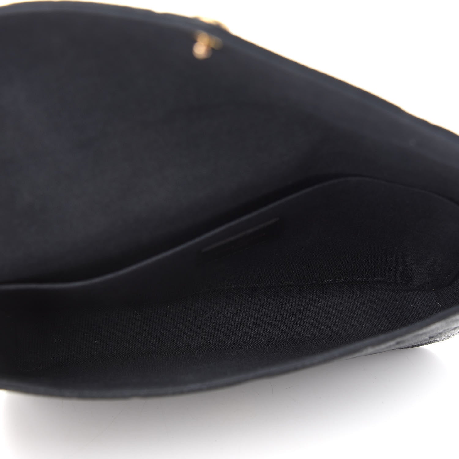 Louis Vuitton Empreinte Pochette Felicie Chain Wallet Black 6 of 13