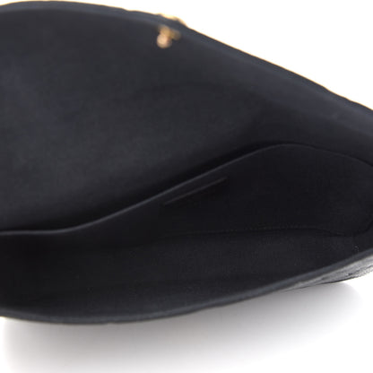 Louis Vuitton Empreinte Pochette Felicie Chain Wallet Black 6 of 13