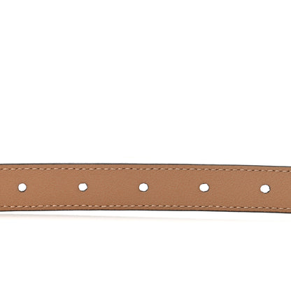 Gucci Moon Calfskin Double G Belt 80 32 Natural Tan 4 of 5