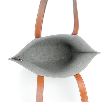 Hermes Felt Eperon d'Or Carrimi Tote MM 5 of 14