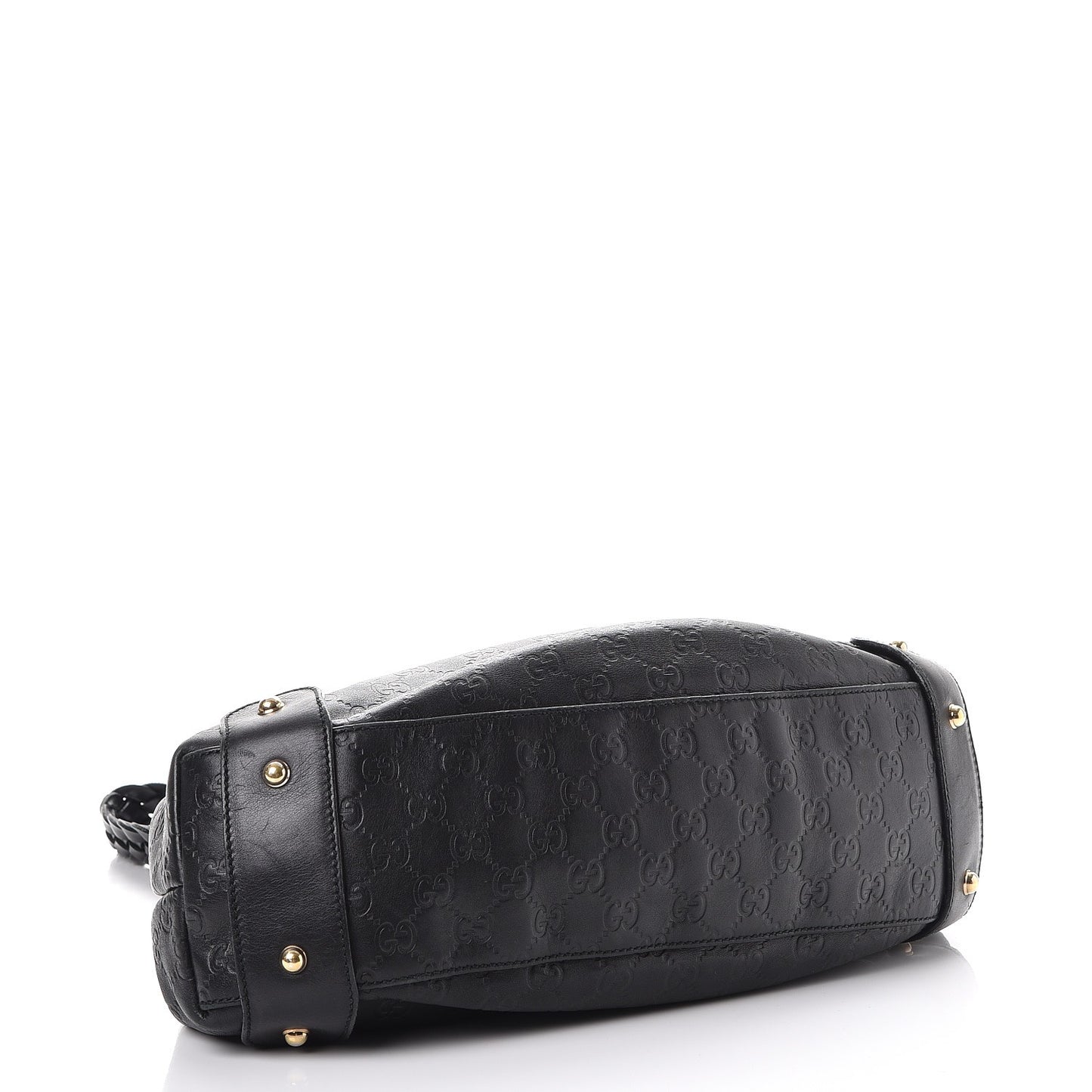 Guccissima Small Pelham Shoulder Bag Black