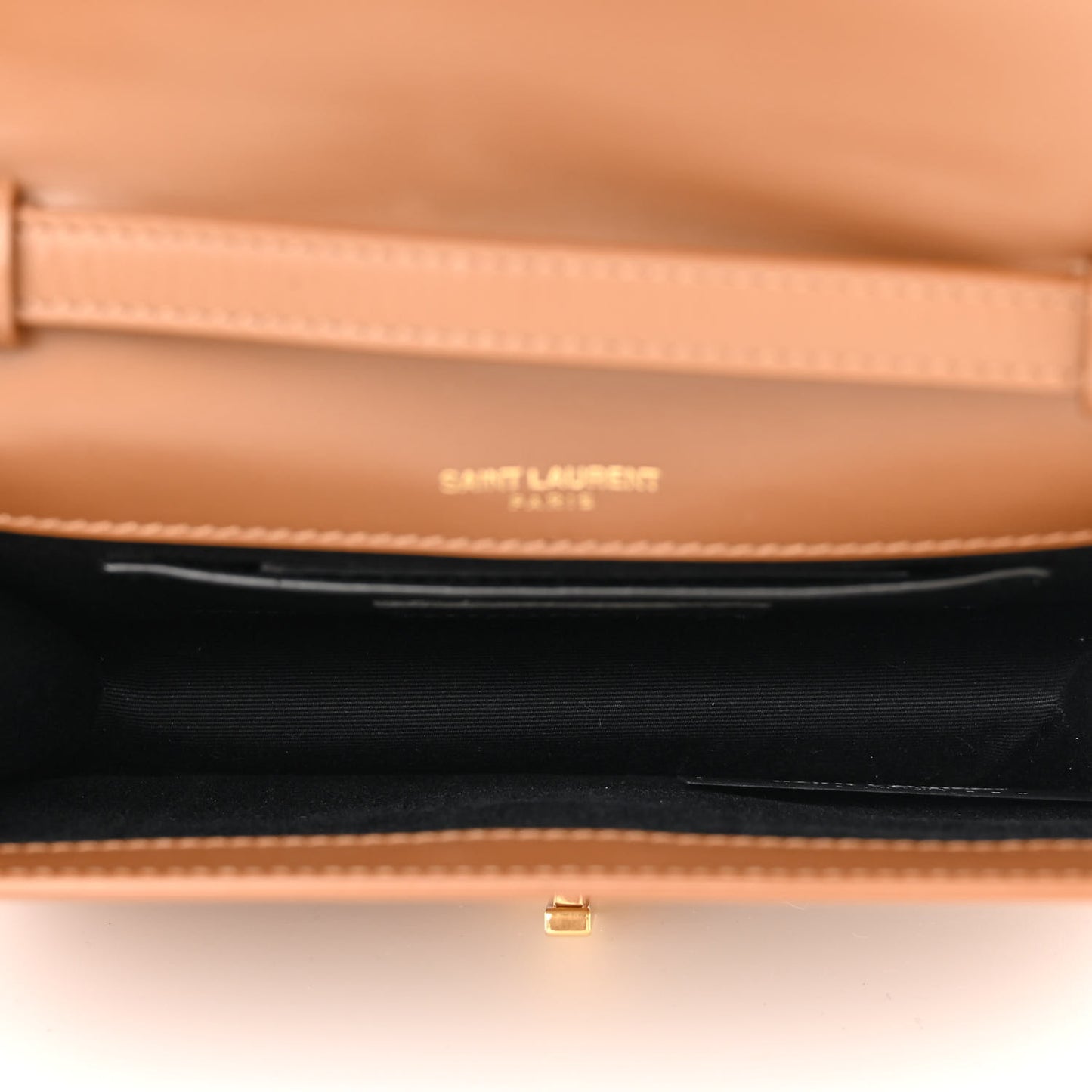 Smooth Calfskin Carre Satchel Cinnamon