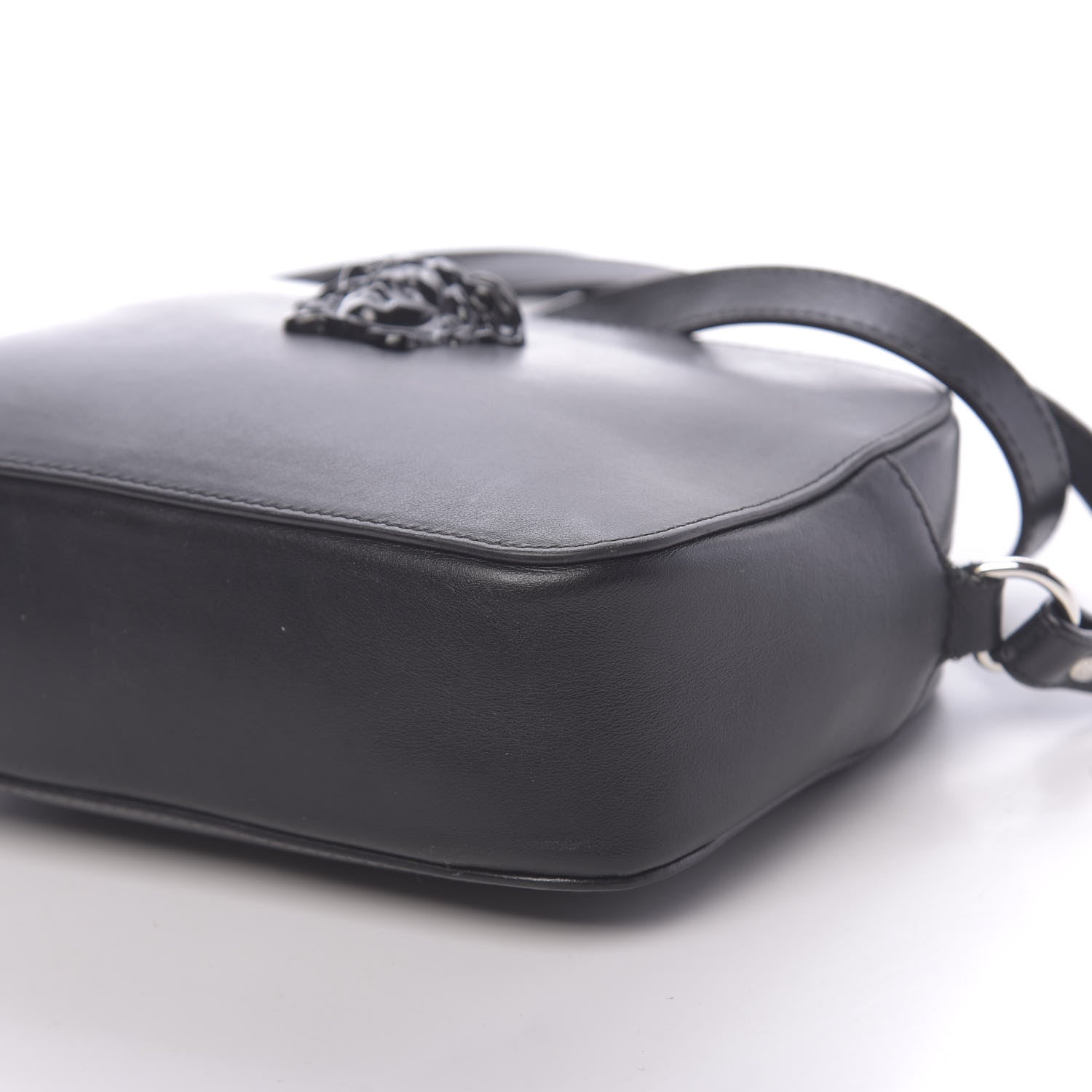 Versace Calfskin Palazzo Camera Bag Black 9 of 10