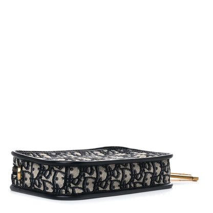 Christian Dior Oblique Diorquake Clutch Blue 5 of 11