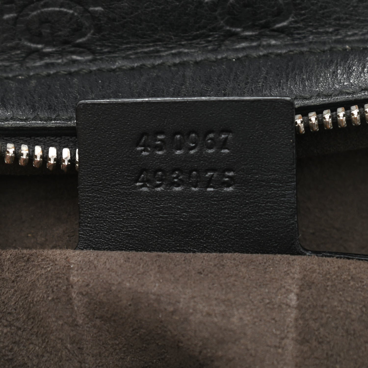 Gucci Guccissima Signature Small Day Backpack Black 7 of 11