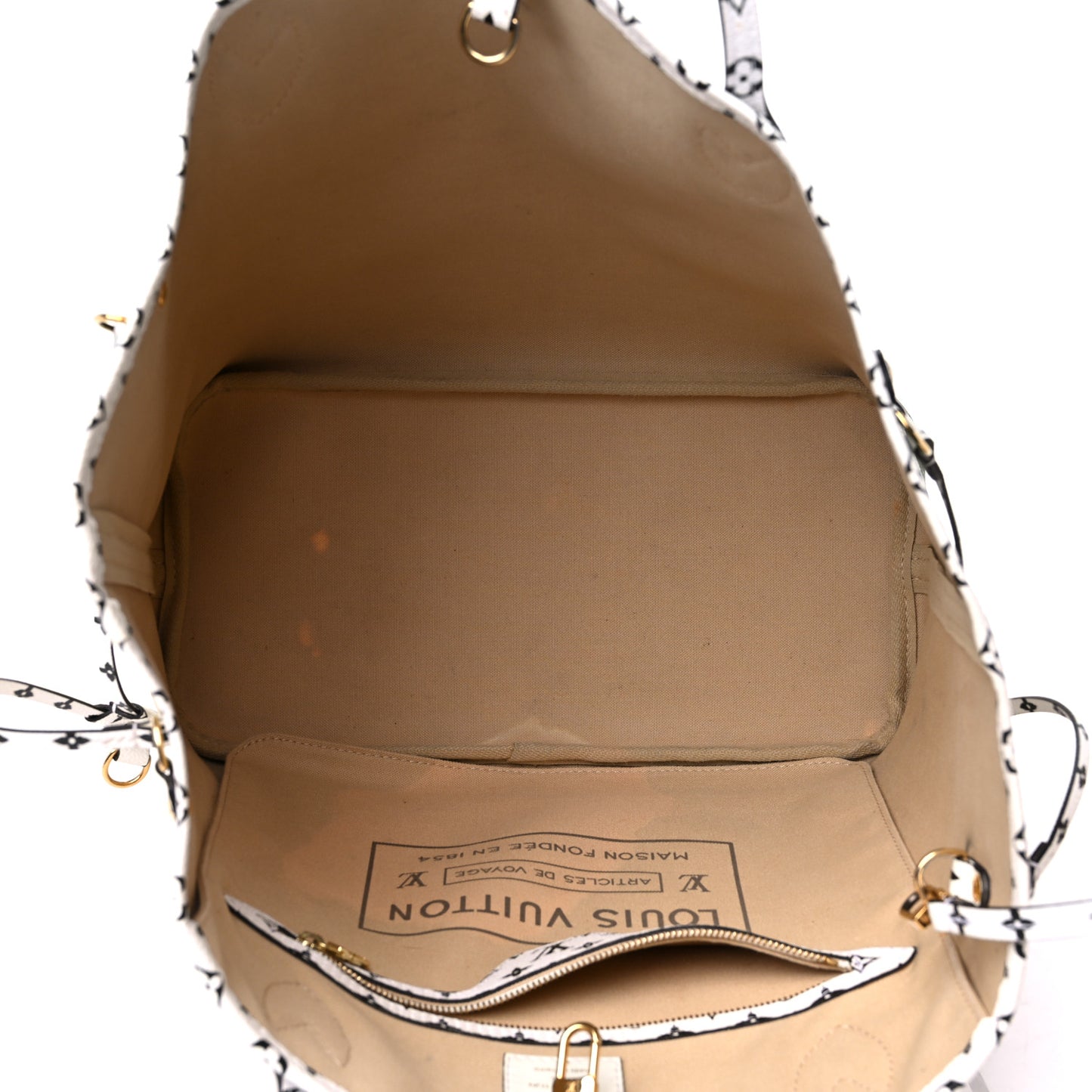 Monogram Giant Neverfull MM Kaki