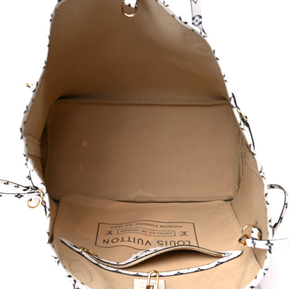 Louis Vuitton Monogram Giant Neverfull MM Kaki 6 of 17