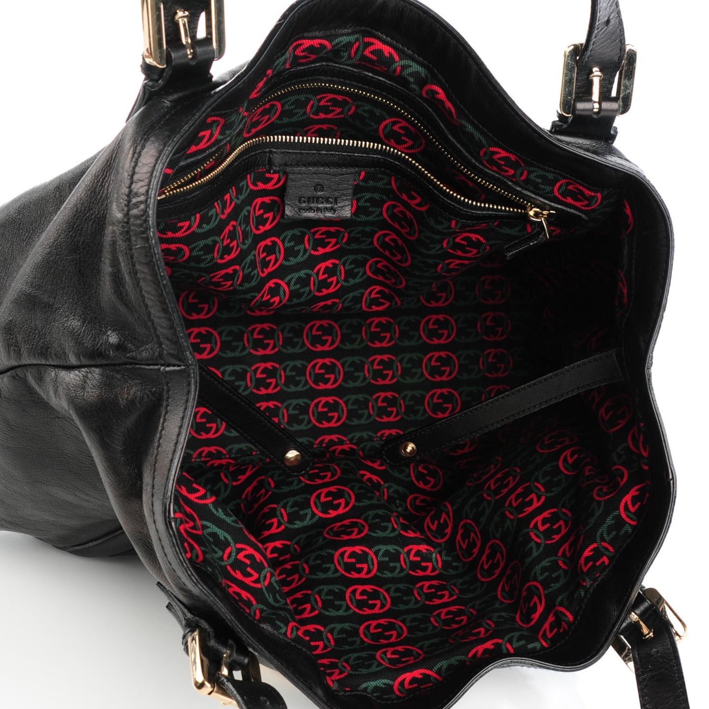 Calfskin Medium Britt Tote Black