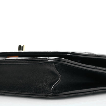 Chanel Lambskin Quilted Trendy CC Wallet On Chain WOC Black 11 of 12