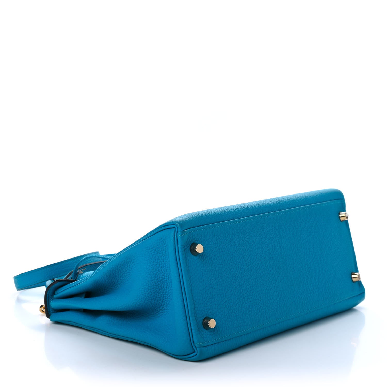 Hermes Togo Kelly Retourne 28 Bleu Zanzibar 3 of 10