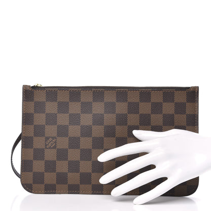 Louis Vuitton Damier Ebene Neverfull MM GM Pochette 2 of 6