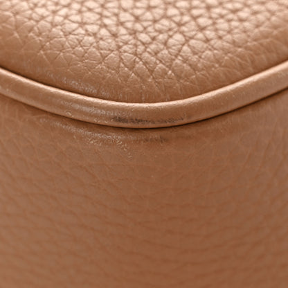 Gucci Pebbled Calfskin Small Soho Disco Bag Camelia 11 of 12