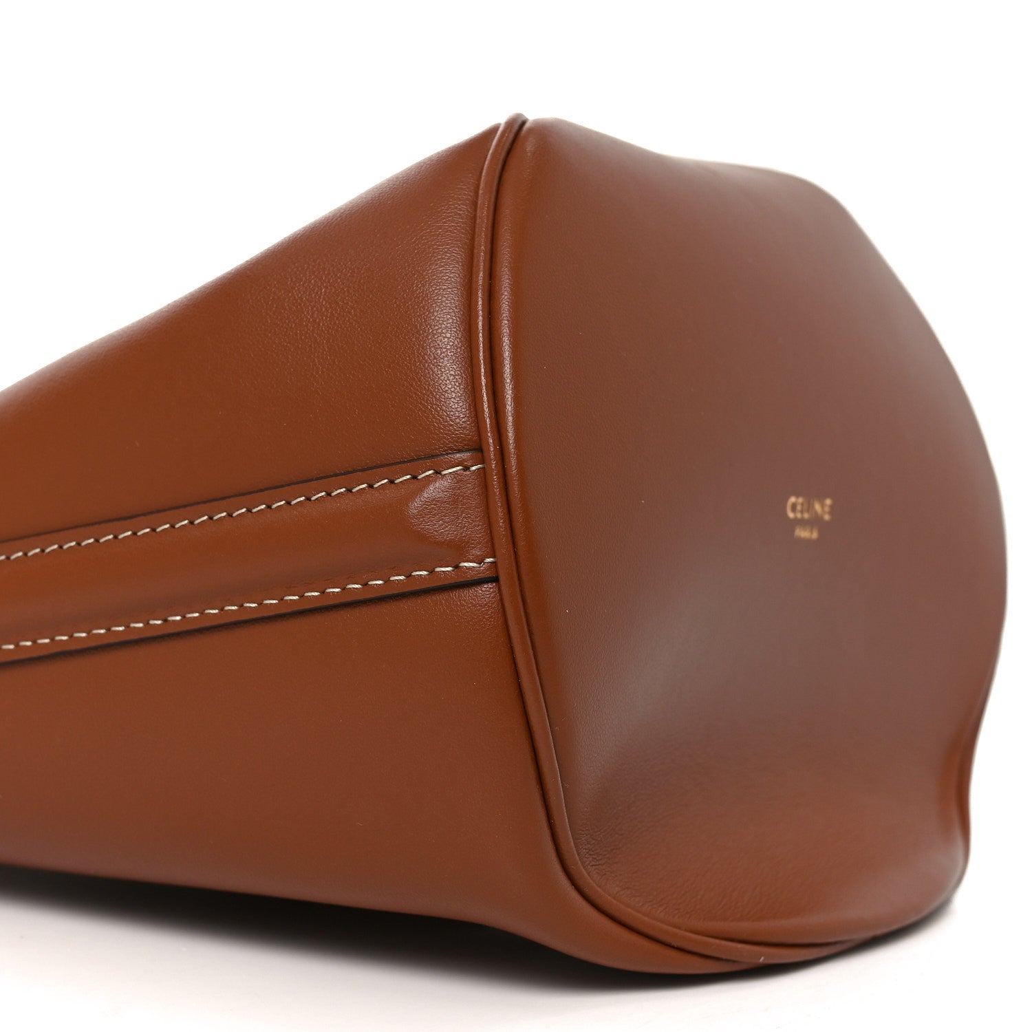 Celine Smooth Calfskin Teen Bucket 16 Tan 5 of 7