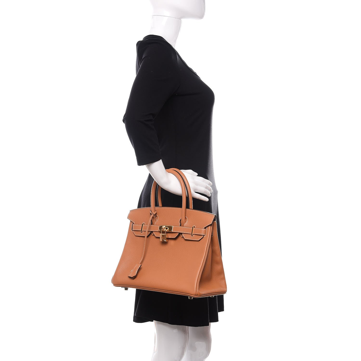 Hermes Taurillon Novillo Birkin 30 Toffee 2 of 33