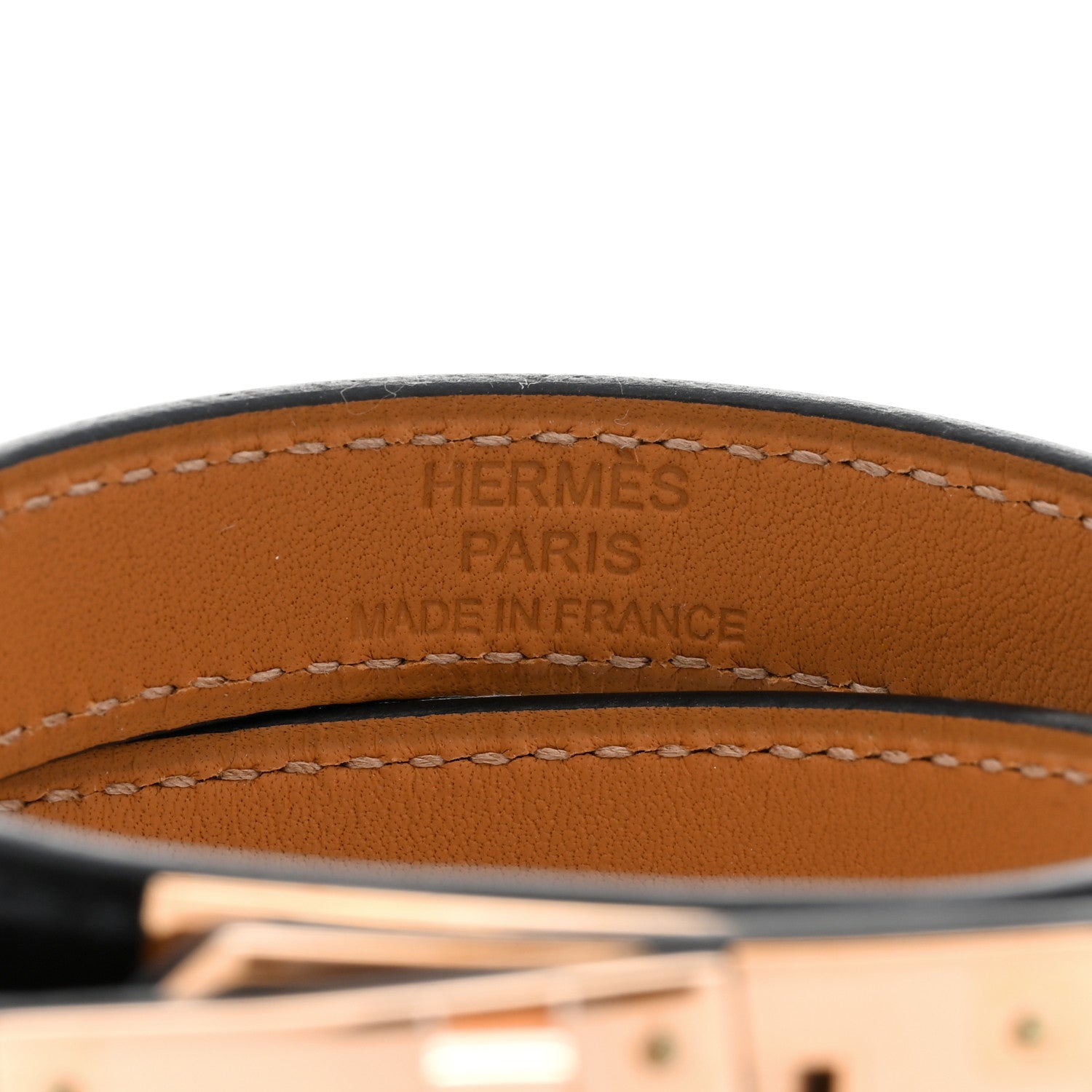 Hermes Swift Mini Kelly Double Tour Bracelet T3 Black 4 of 7