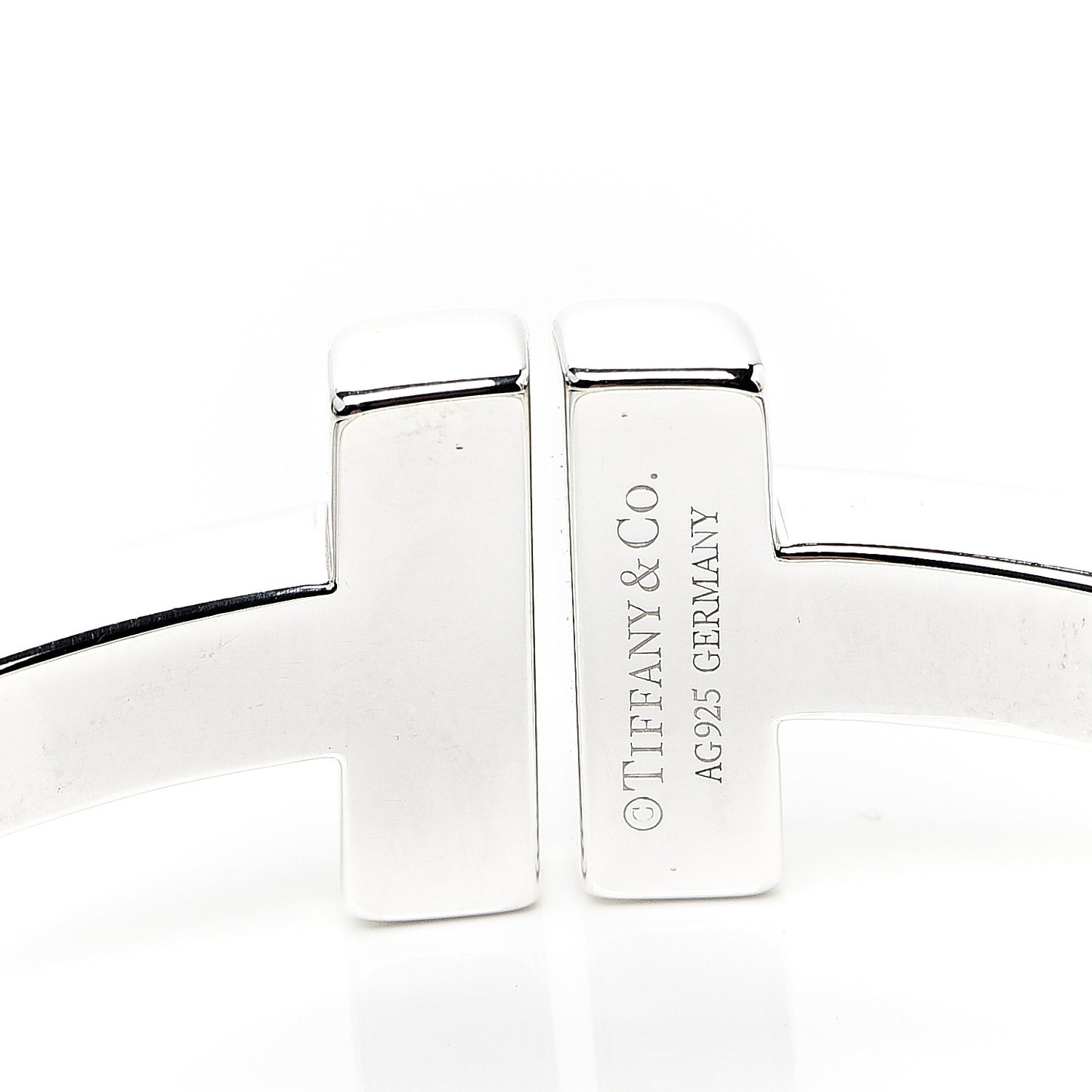 Sterling Silver T Square Bracelet