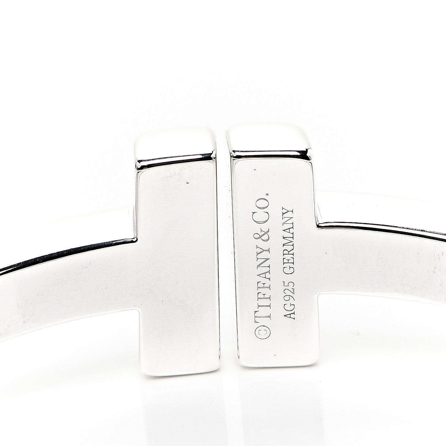 Tiffany Sterling Silver T Square Bracelet 4 of 4