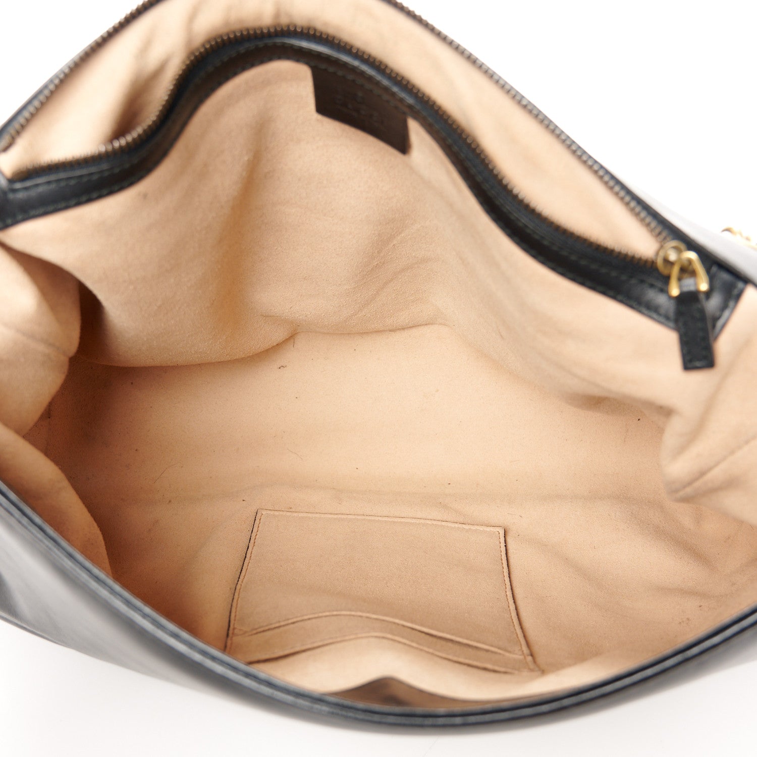 Gucci Calfskin Matelasse Large GG Marmont Shoulder Bag Black 5 of 11