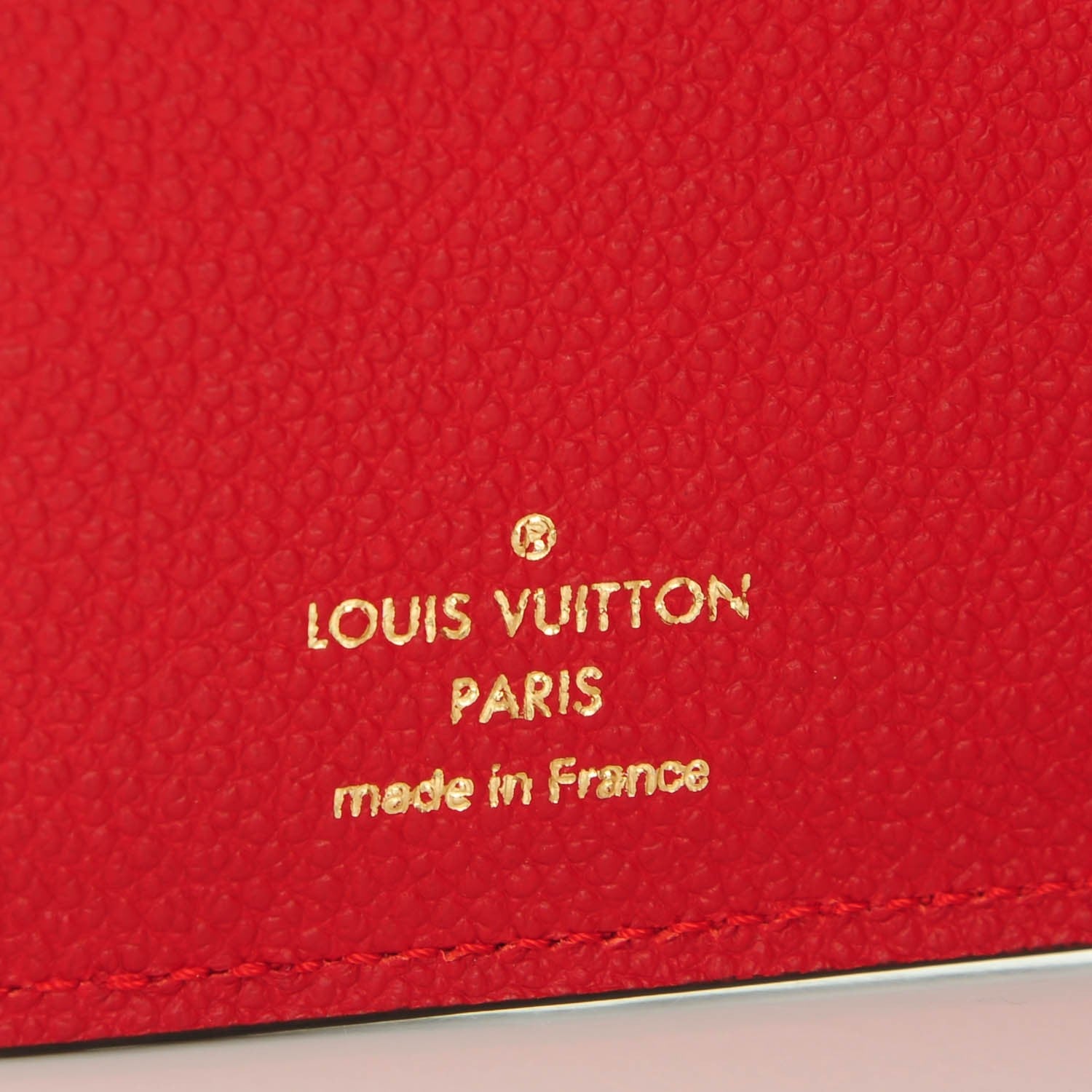 Louis Vuitton Empreinte Compact Curieuse Wallet Cherry 6 of 7