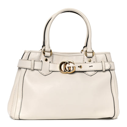 Gucci Calfskin Medium GG Running Tote White 1 of 10