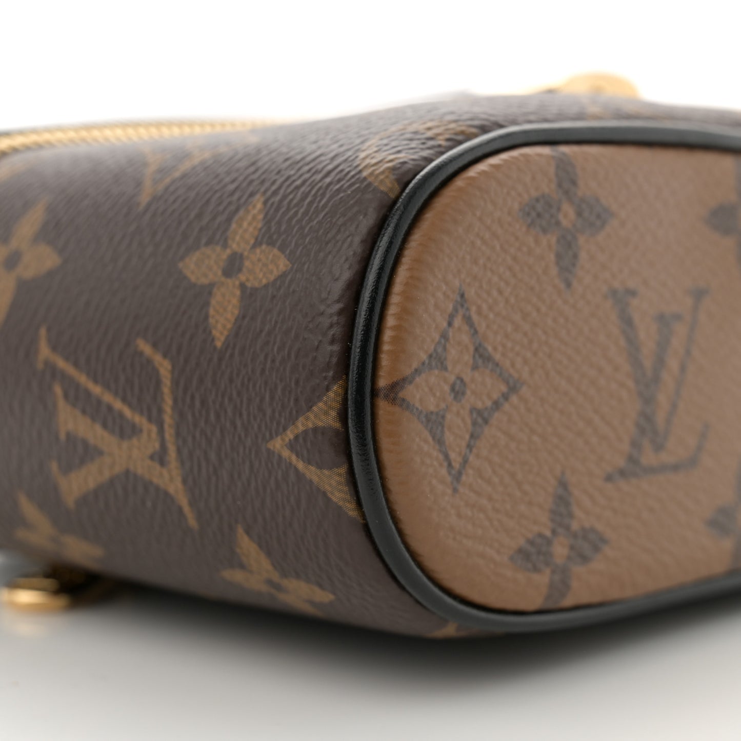 Reverse Monogram Vanity Chain Pouch