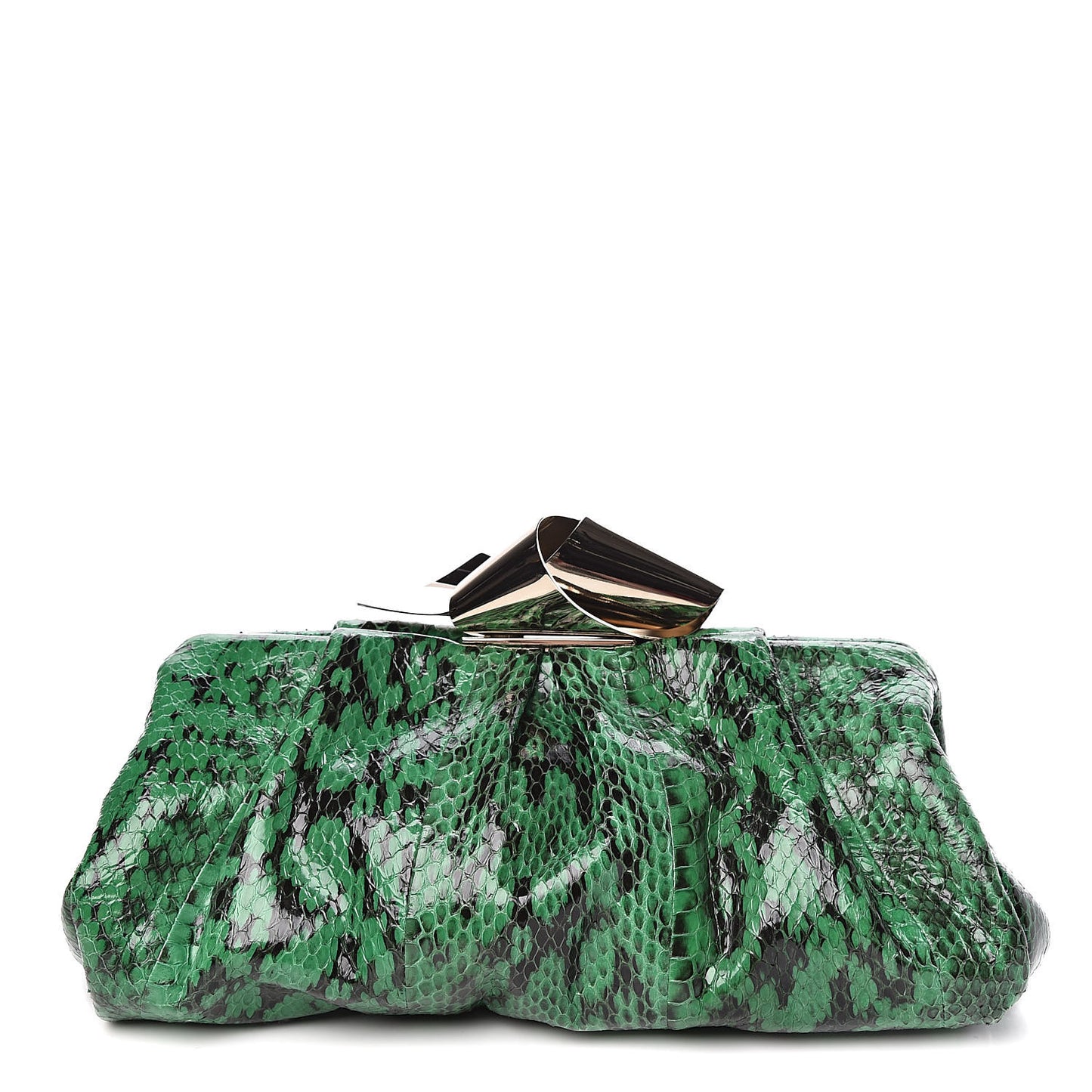 Gloss Elaphe Snakeskin Cara Clutch Kew
