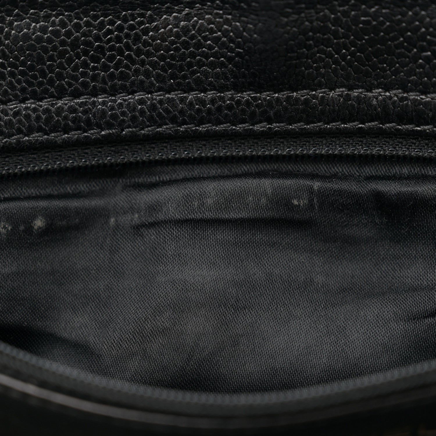 Chanel Caviar Quilted Flap Shoulder Bag Black 11 of 14