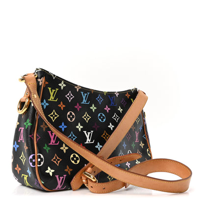 Louis Vuitton Monogram Multicolor Lodge GM Black 3 of 9