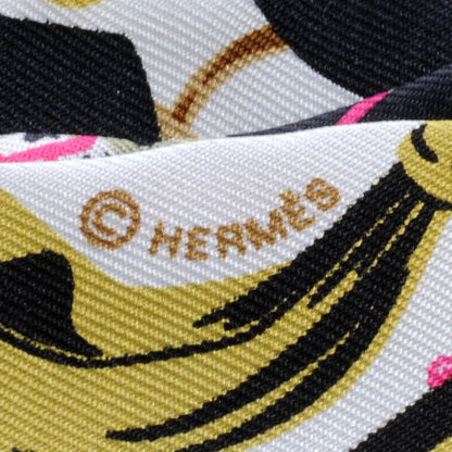 Hermes Silk Tout en Carre Twilly 4 of 5