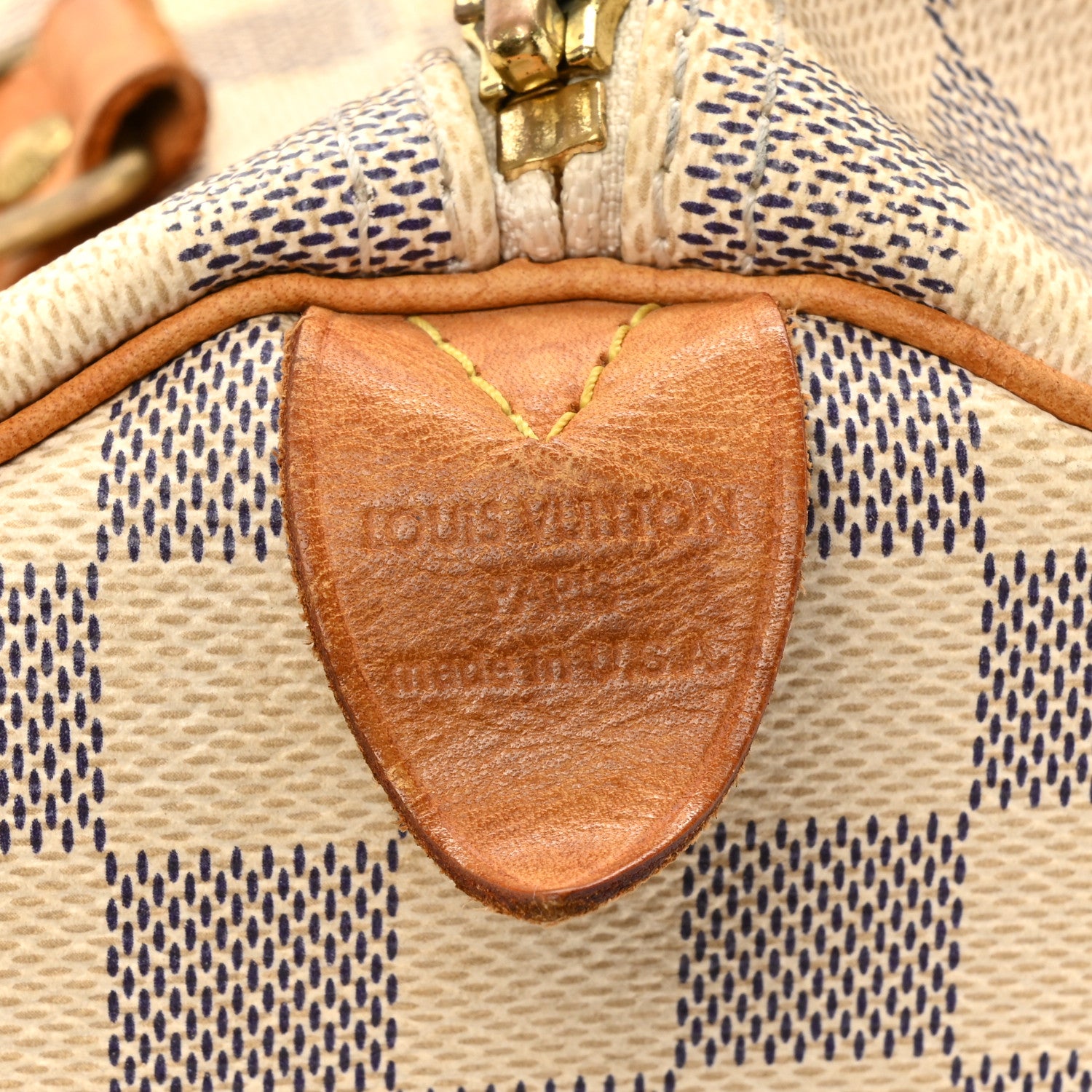 Louis Vuitton Damier Azur Speedy 30 6 of 25