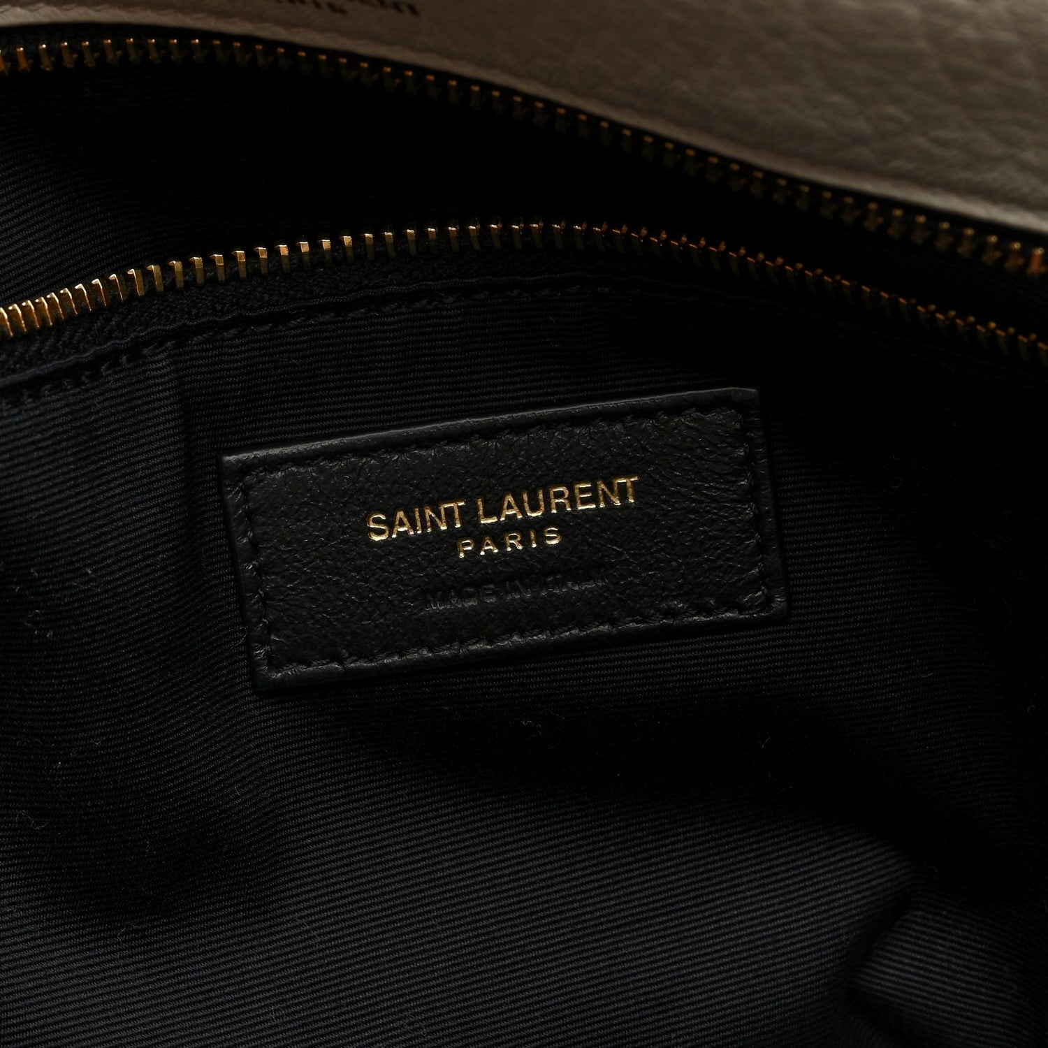 Saint Laurent Grained Lambskin Large Calypso Blanc Vintage 6 of 9
