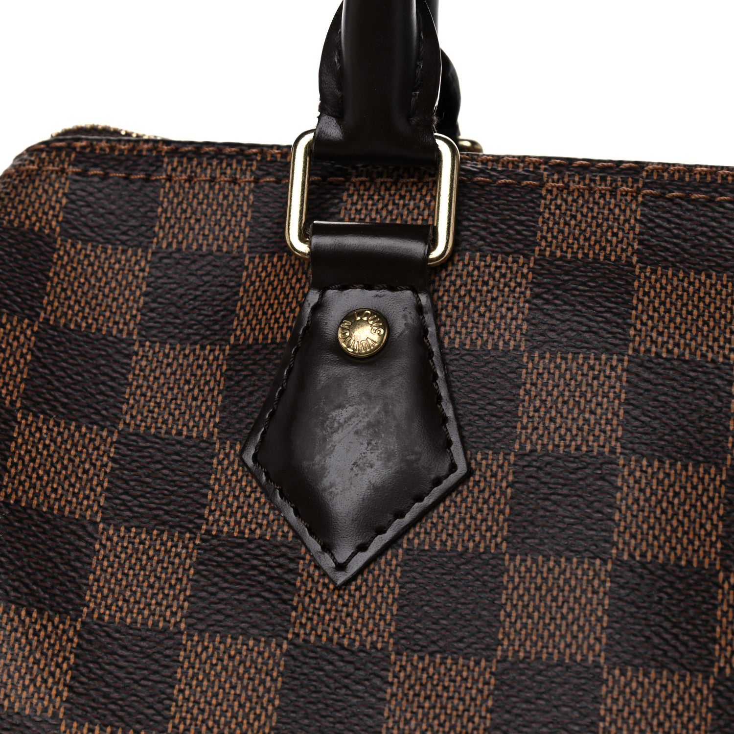 Louis Vuitton Damier Ebene Speedy Bandouliere 25 12 of 18
