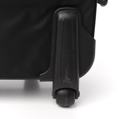Prada Tessuto Nylon Saffiano Trolley Luggage Black 11 of 11