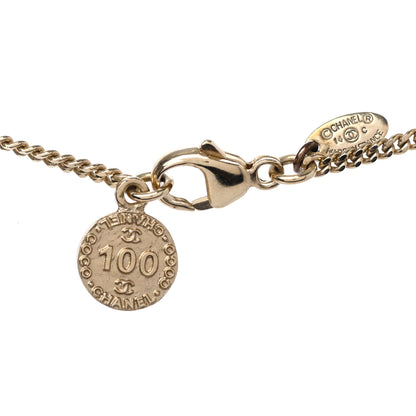 Chanel Chain CC 100 Anniversary Necklace Gold 5 of 5