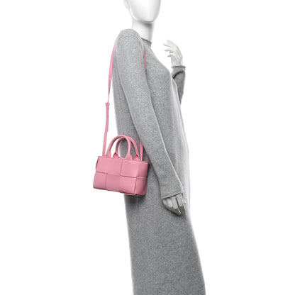 Bottega Veneta Lambskin Maxi Intreccio Candy Arco Tote Ribbon 2 of 10