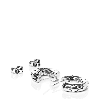 John Hardy Sterling Silver Small Kali Pebble Hoop Earrings 3 of 5
