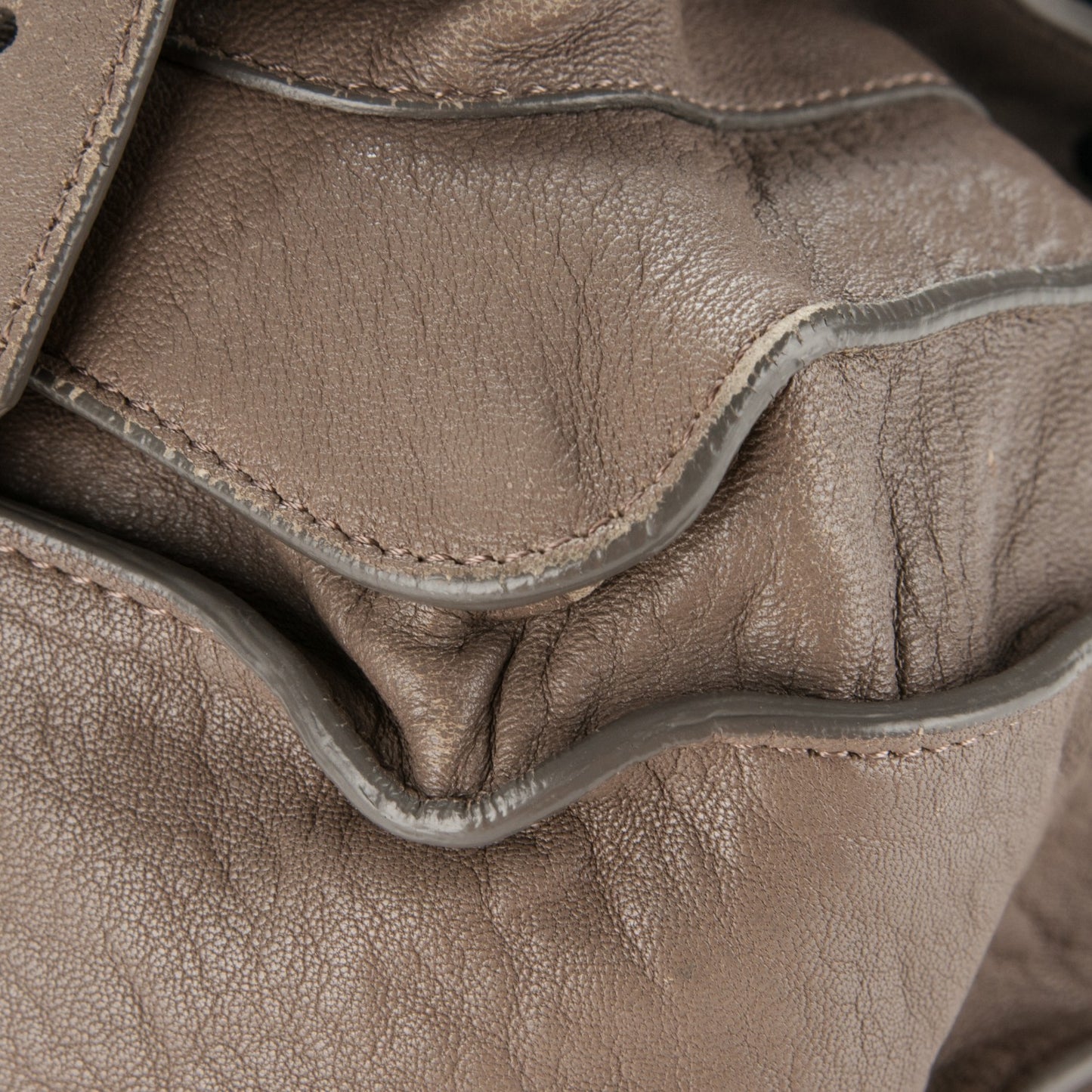 Lambskin Medium PS1 Satchel Smoke