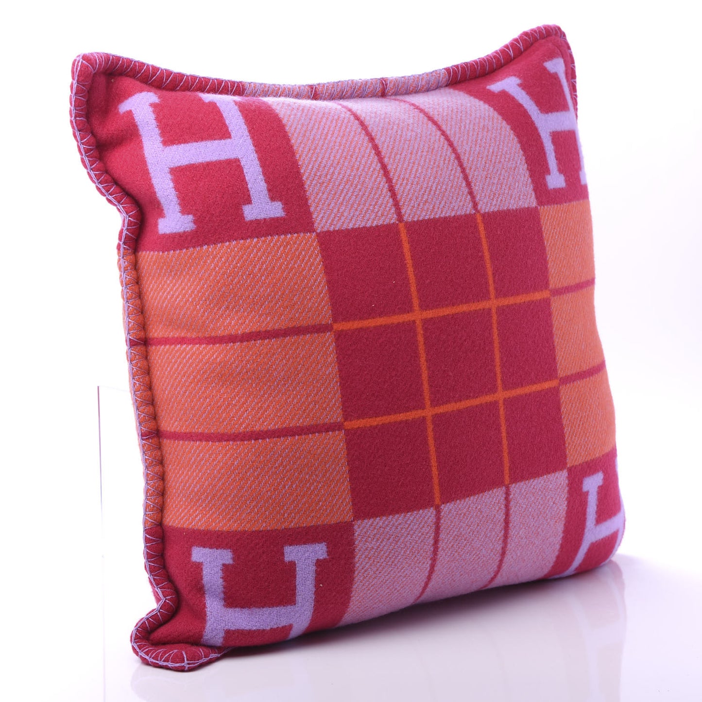 Wool Cashmere Avalon III Pillow PM Fuchsia Geranium