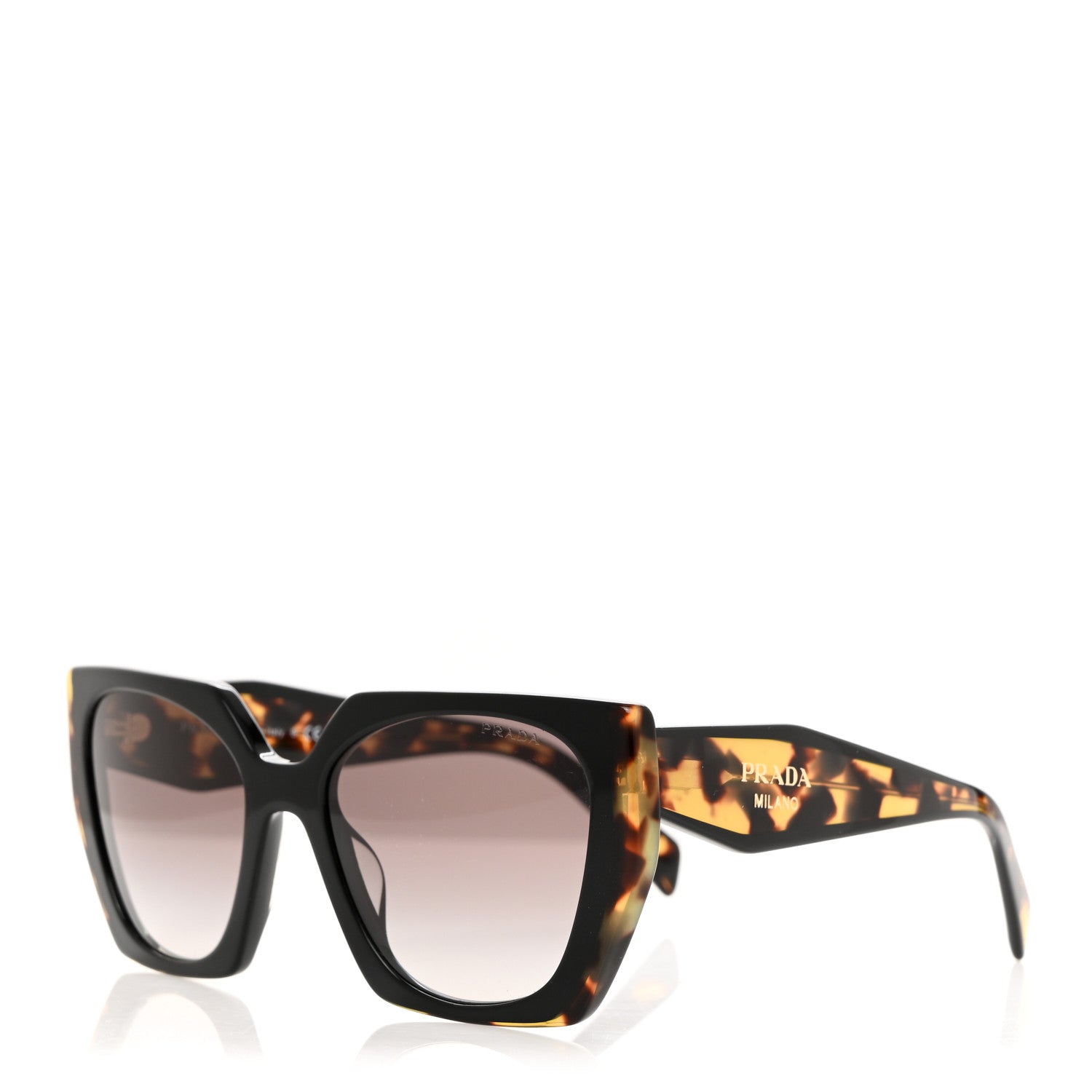 Prada Acetate Sunglasses SPR 15W Tortoise 1 of 7