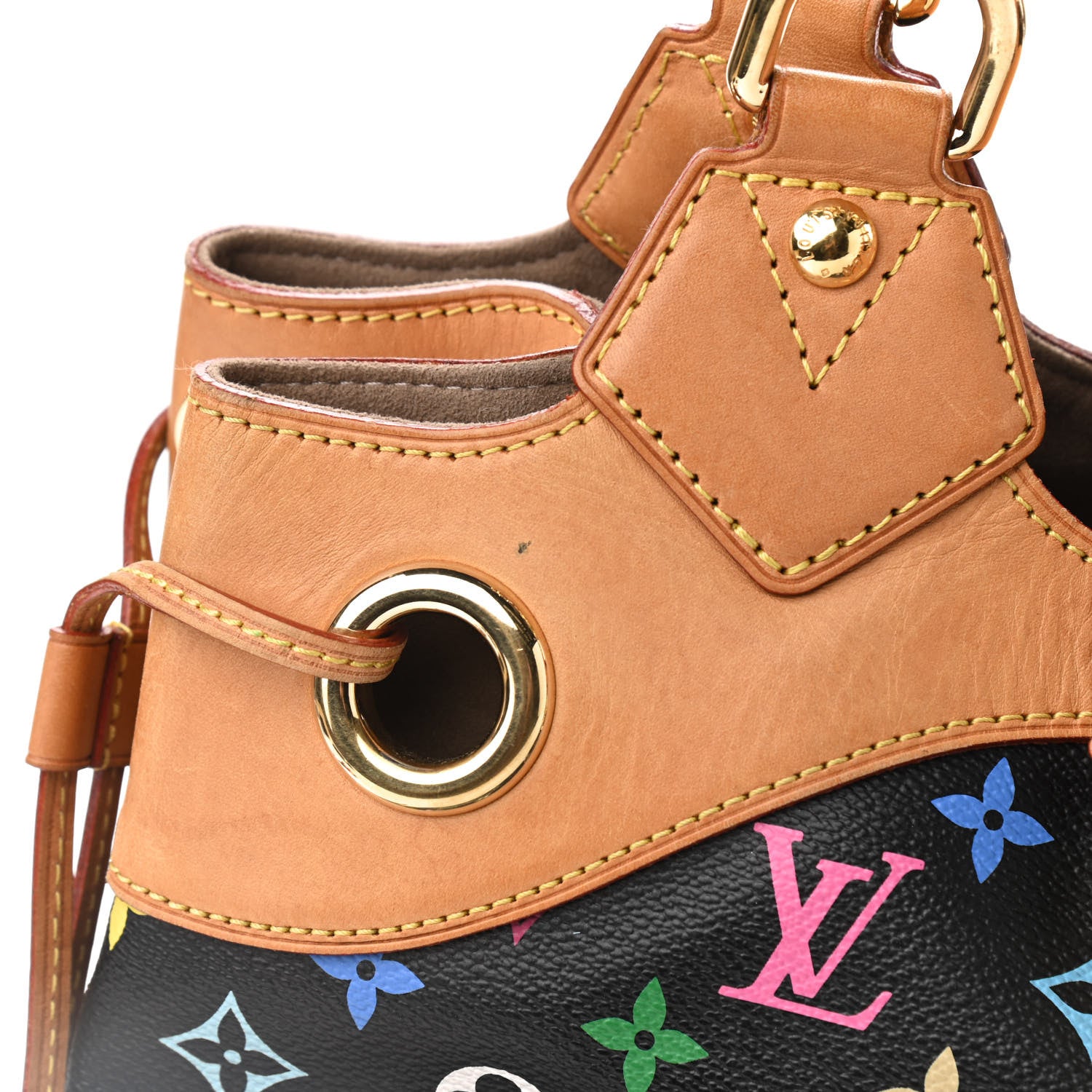 Louis Vuitton Monogram Multicolor Ursula Black 9 of 9