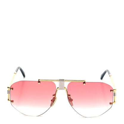 Celine Aviator Sunglasses CL 40039U/32S Gold Pink 2 of 7