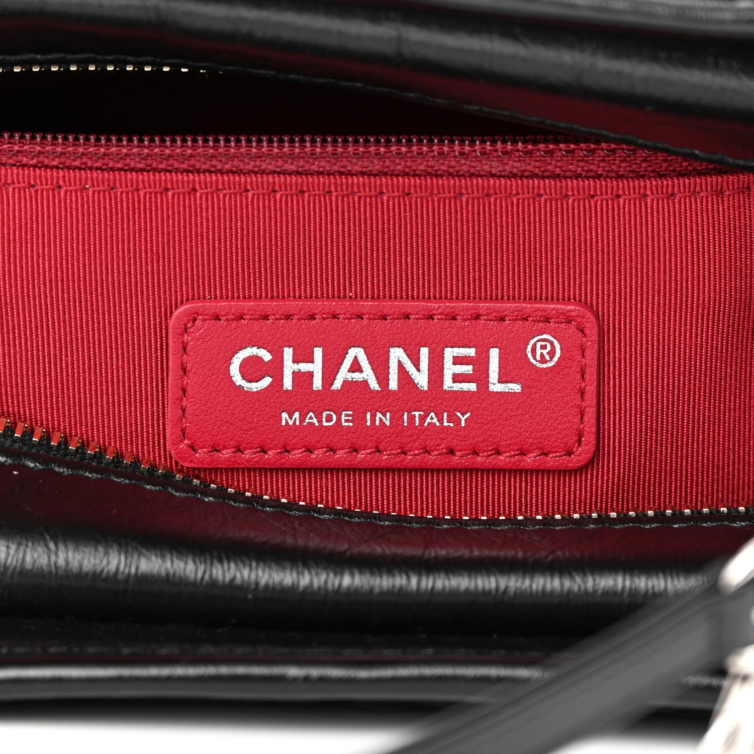 Chanel Aged Smooth Calfskin Quilted Medium Gabrielle Logo Hobo Black 6 of 10